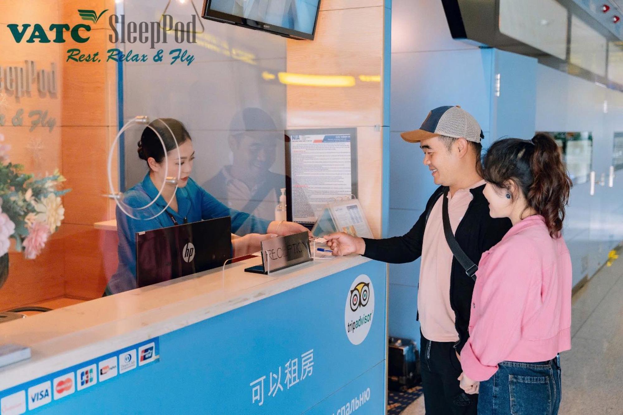 Vatc Sleep Pod Terminal 2 Hotel Noi Bai Kültér fotó