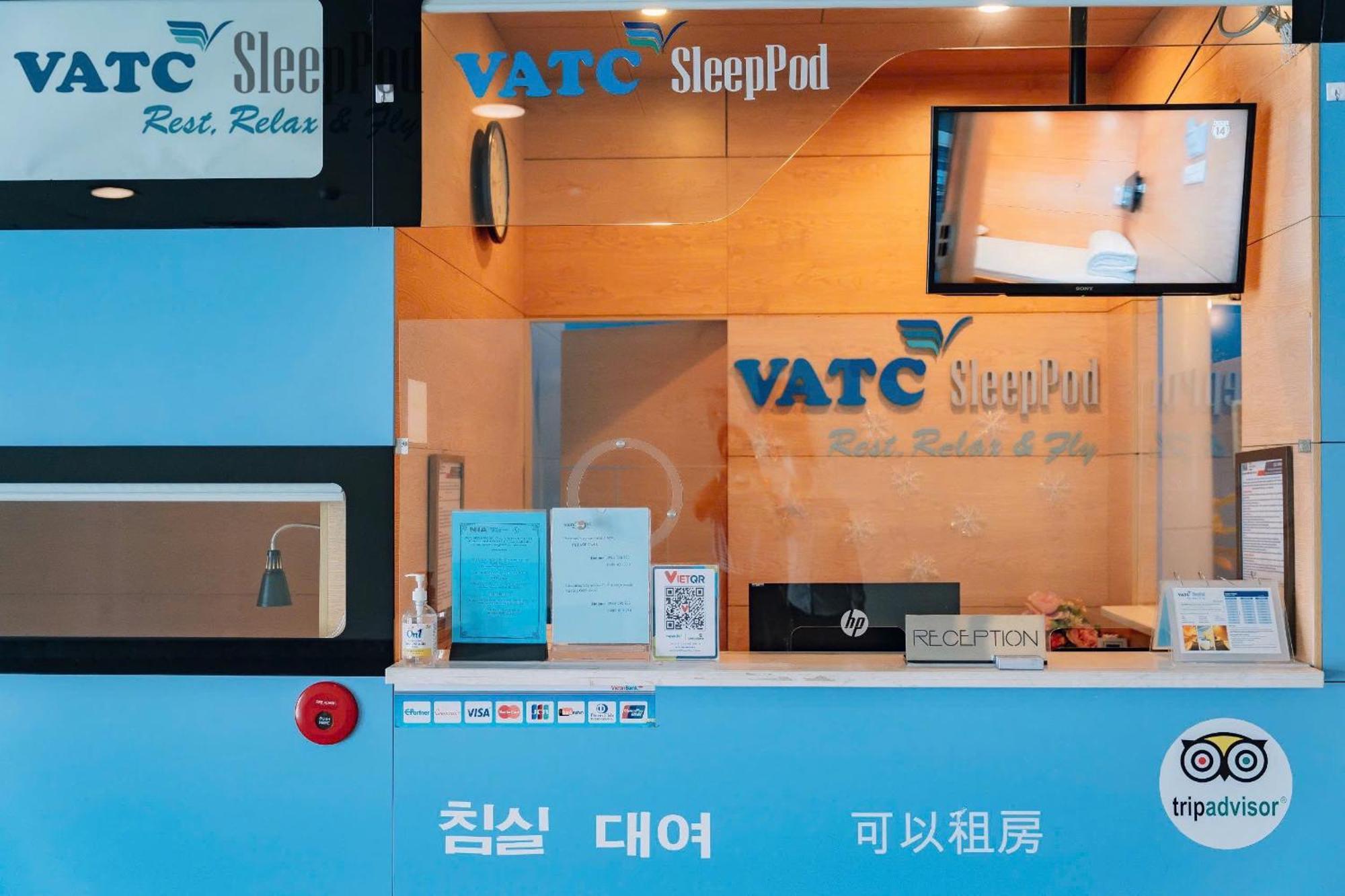 Vatc Sleep Pod Terminal 2 Hotel Noi Bai Kültér fotó